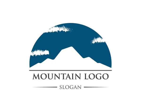 Bergen Logo sjabloon — Stockvector