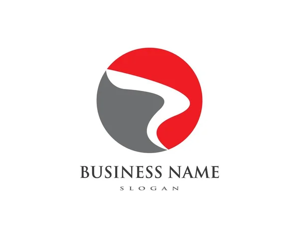 R Letter Logo Business Template — Stock Vector