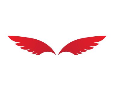 Şahin Kartalı Kuş Logo Şablonu vektör simgesi