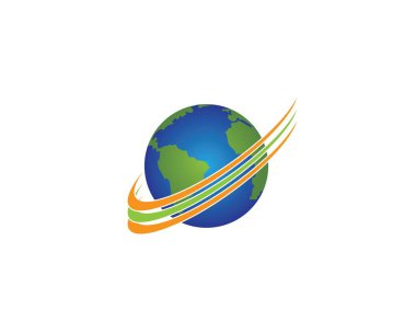 dünya ilustration vektör tasarımı