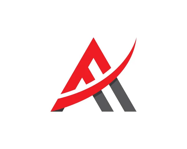 Une lettre Logo entreprise — Image vectorielle