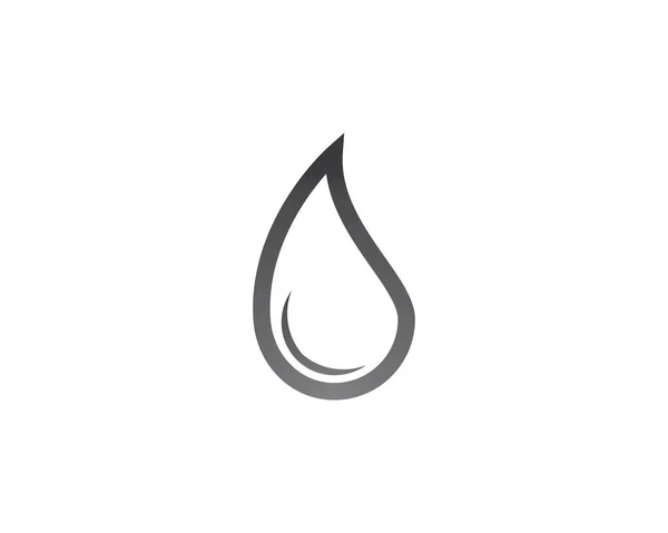 water drop Logo Template