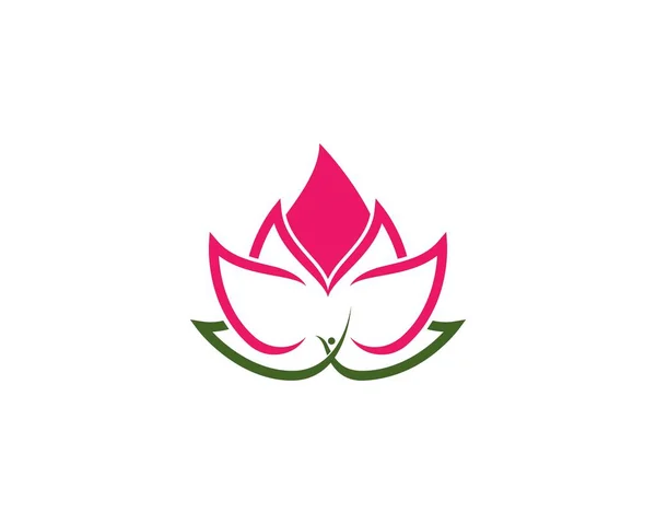 Beauty Lotus flowers Vector  design — Stock Vector