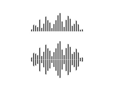 ses dalgası ilustration logosu 