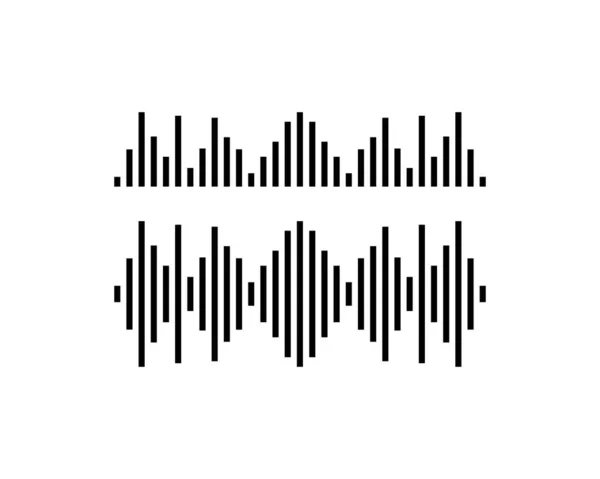 音波のイラストロゴ — ストックベクタ