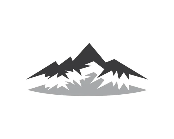Εικονίδιο ορεινού λογότυπου επιχείρηση — Διανυσματικό Αρχείο