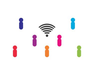 Topluluk, ağ ve sosyal simge 