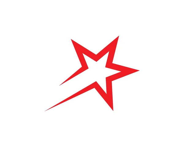 Modelo de logotipo estrela —  Vetores de Stock