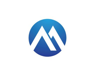 M harfi Logo iş