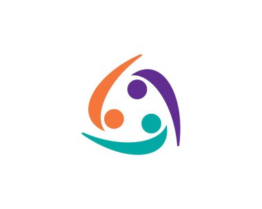 Topluluk, ağ ve sosyal simge 