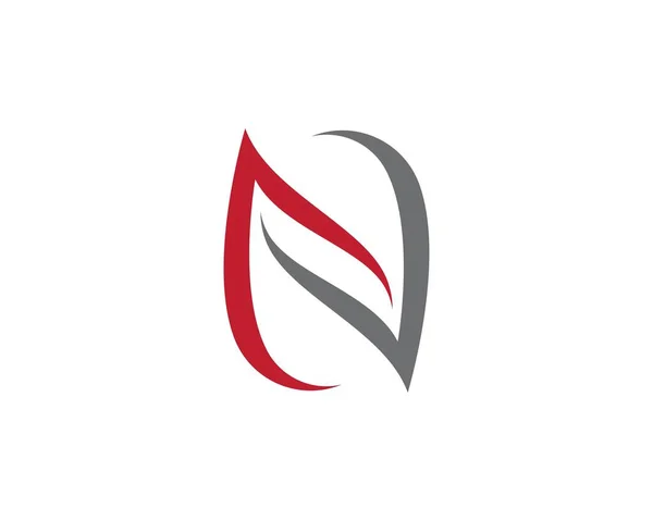 N Letter Logo Business — Stock Vector