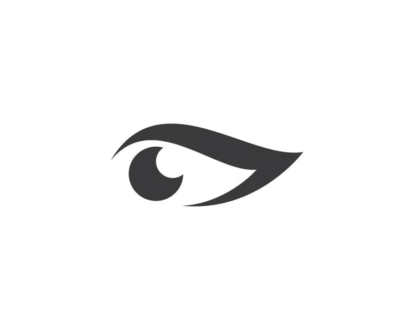 Eye Care Vektor Logo Design — Stockvektor