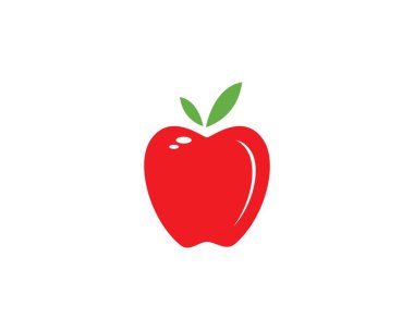 Apple vektör illüstrasyon şablonu