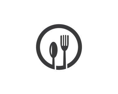 Gıda logo şablonu.