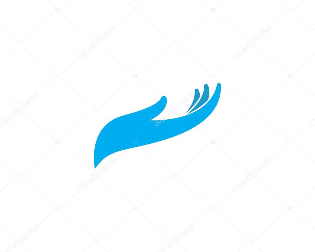 Hand Care Logo Template vector icon Business