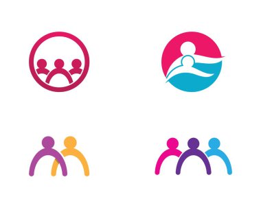 toplum hizmeti Logo şablonu 