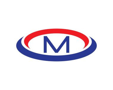M harfi Logo iş 