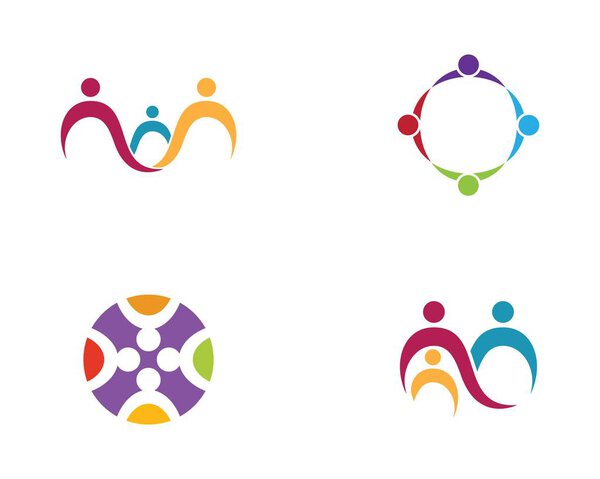 community care Logo template 