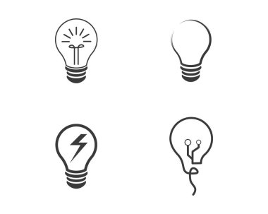 Ampul logosu vektör