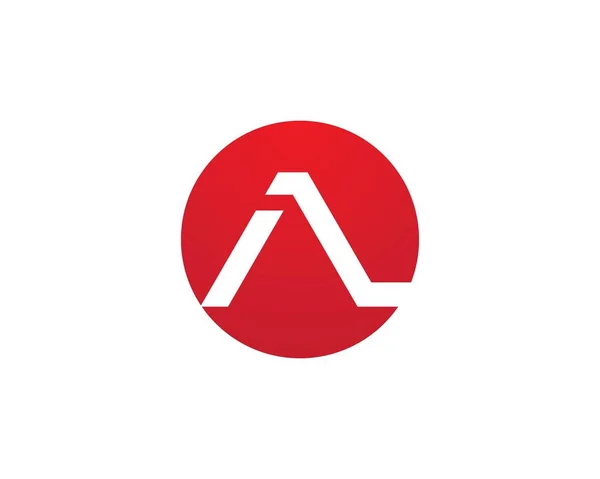 Une lettre Logo entreprise — Image vectorielle