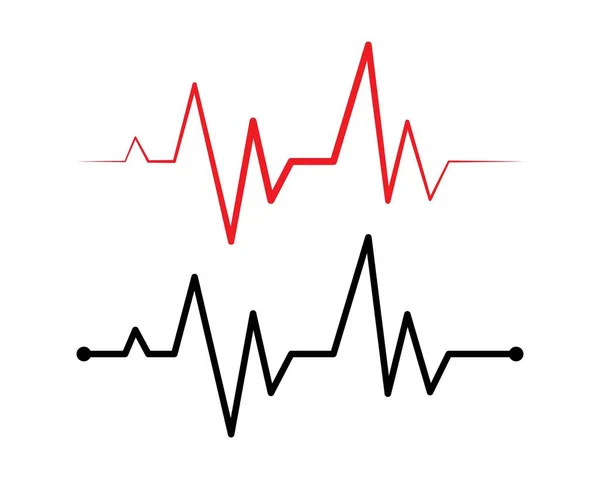 Srdeční vektor linie — Stockový vektor