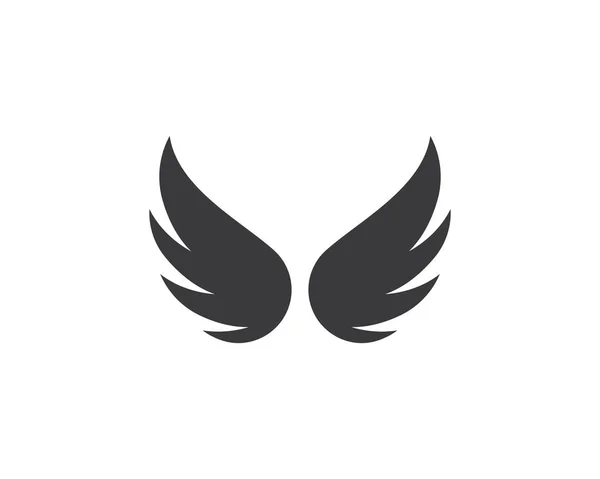 Falcon Wing Logo sjabloon — Stockvector