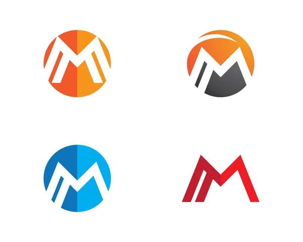 Вектор логотипа M — стоковый вектор