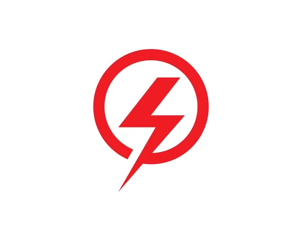 Modèle de logo Lightning — Image vectorielle