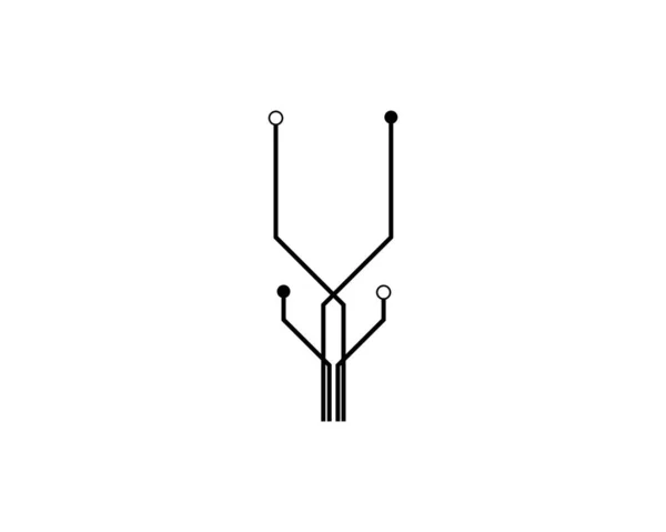 Ilustração do circuito —  Vetores de Stock