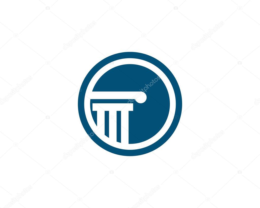 Column Logo Template vector design