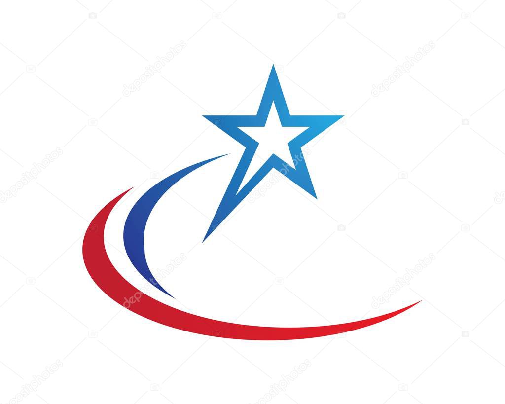 Star logo template 