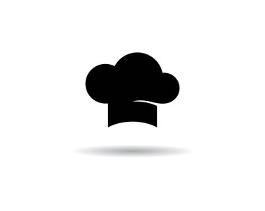 Şapka şefi logo şablonu 