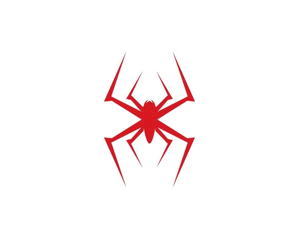 Spider logo vector — Stock Vector