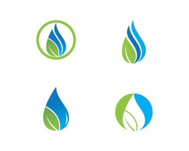 su damlası logo şablonu