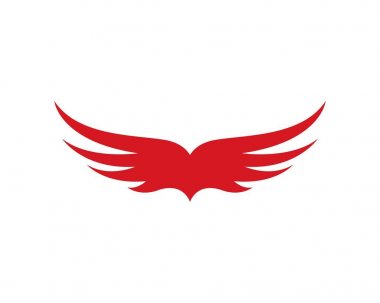 Kanat logo şablonu 