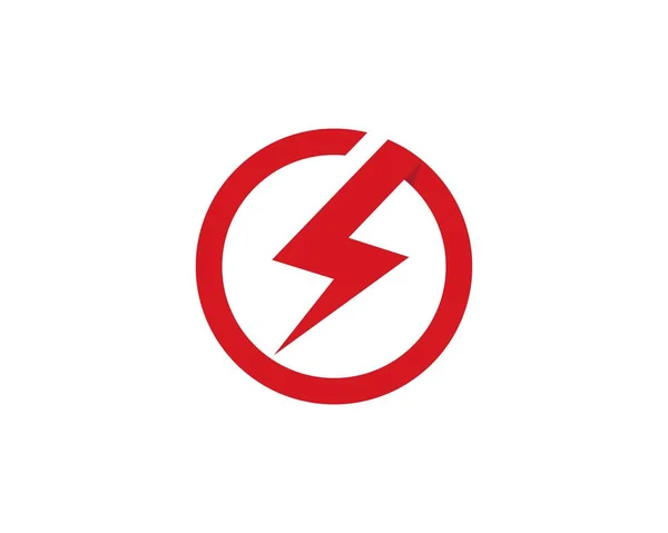 Modèle de logo Lightning — Image vectorielle