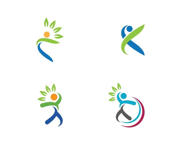 Логотип здравоохранения — стоковый вектор