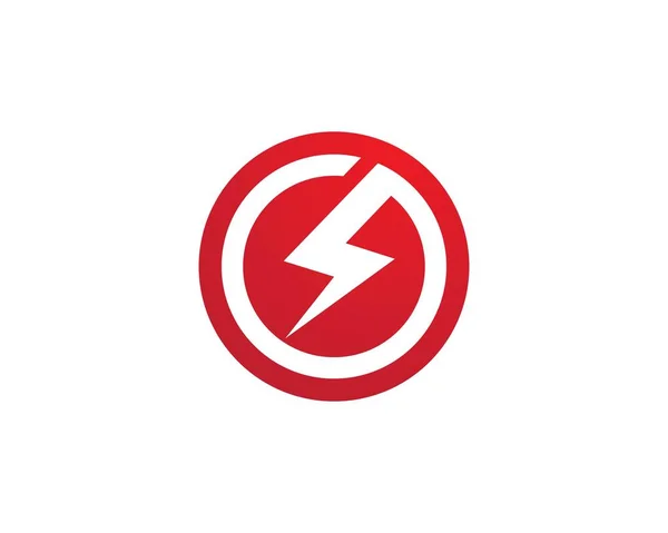 Modèle de logo Lightning — Image vectorielle