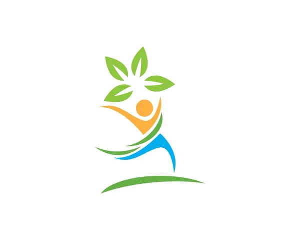 Logo sanitario — Vettoriale Stock
