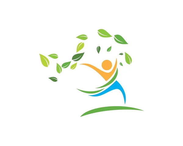 保健医療のロゴ — ストックベクタ