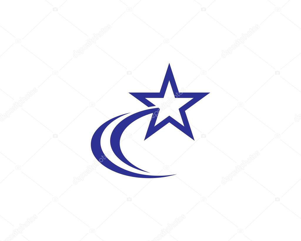 Star Logo Template vector icon illustration design