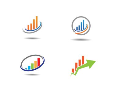 İş finansmanı profesyonel logo şablonu