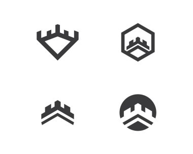 Castle logo vektörü 