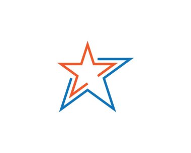 Yıldız logo şablonu