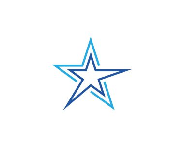 Yıldız logo şablonu 