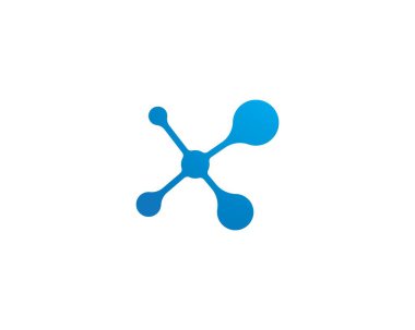 molekül Logo vektör