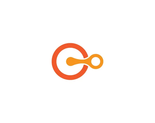 Plantilla de logotipo de tecnología empresarial — Vector de stock