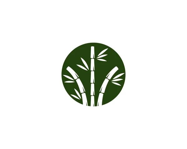 Bambus ilustratorzy logo wektor — Wektor stockowy