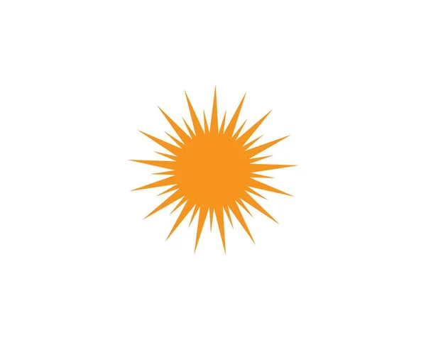 Векторний логотип сонця — стоковий вектор