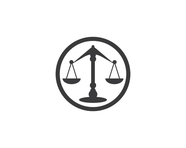 Law logo vector — Stock Vector